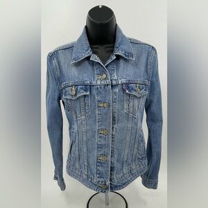 Levi‎ Strauss & Co Levi’s Blue Denim Jean Jacket Vintage Women's Size XS